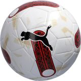 Puma Orbita Süper Lig Futbol Topu 6 Ms Dış Zemin İçin Dayanıklı Kumaş Özellikleri - Beyaz - Kırmızı - Siyah
