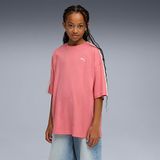 Puma Oversized Graphic Kız Çocuk Pembe Tişört