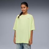 Puma Oversized Graphic Kız Çocuk Yeşil Tişört