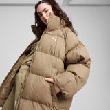 Puma Oversized Puffer Kadın Bej Mont - 67-Bej
