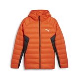 PUMA Packlite Erkek Kapüşonlu Kuş Tüyü Ceket, Redmazing Kırmızı, L