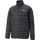 Puma PackLite Primaloft Erkek Dik Yaka Siyah Mont L Uzun Kol Düz Kesim Kalıbı