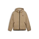 Puma Padded Kapüşonlu Mont, XL, Padded Kapüşonlu Mont, Kahverengi, Erkek