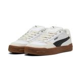PUMA Park Lifestyle II Unisex Yetişkin Spor Ayakkabı White-PUMA Black-Vapor Gray 40.5