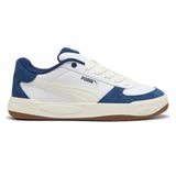 PUMA Park Lifestyle II Unisex Yetişkin Spor Ayakkabı White-Warm White-Blue 40.5