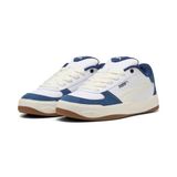 PUMA Park Lifestyle II Unisex Yetişkin Spor Ayakkabı White-Warm White-Blue 44.5