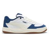 PUMA Park Lifestyle II Unisex Yetişkin Spor Ayakkabı White-Warm White-Blue 44