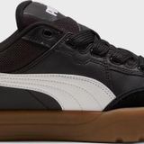 Puma Park Lifestyle SK8 Deri Karışımlı Süet Detaylı Sneaker Erkek Ayakkabı 40049702 SİYAH-BEYAZ