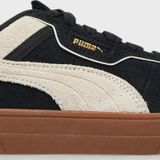 Puma Park Lifestyle SK8 Deri Logolu Sneaker Bayan Ayakkabı 40072503 SİYAH-EKRU