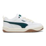 PUMA Park Lifestyle Unisex Yetişkin Spor Ayakkabı, PUMA White-Green Terrain, 42