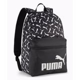 Puma Phase AOP Backpack Unisex Okul Sırt Çantası 09116901 (Desenli Siyah)