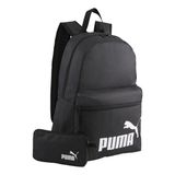 Puma Phase Backpack Set Siyah Renkli Fonksiyonel Tasarım Günlük Kullanım İçin İdeal Model