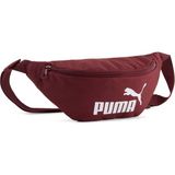 Puma Phase Bel Çantası 2 L Kapasiteyle Ergonomik Tasarım ve Ayarlanabilir Askı Özellikli - Koyu Kırmızı - Siyah - Standart