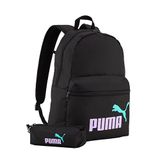 Puma Phase Sırt Çantası Set Siyah Standart