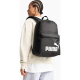 Puma Phase Unisex 22 L Sırt Çantası Osfa Siyah - Beyaz