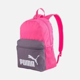 Puma Phase Unisex Sırt Çantası Pratik Kullanım İçin Standart Boyut Pembe-Gri Renk