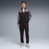 Puma Poly Colorblock Erkek Siyah Eşofman Takımı (691766-01)