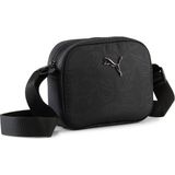 Puma Pop Crossbody Bag Siyah Spor Çanta Şık Görünüm ve Dayanıklı %100 Polyester Materyal 091338 07