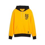 Puma Posterize 2.0 Hoodie Erkek Sweatshirt Yellow Sizzle-PUMA Black S