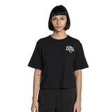 PUMA PUMA CLASS Relaxed Crop Tee Kadın Tişört, PUMA Black, XS