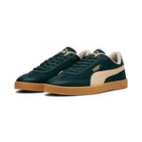 PUMA Puma Club II Era Retro Run Erkek Spor Ayakkabı, Green Terrain-Canvas, 41