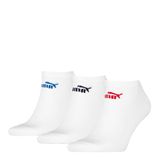 PUMA PUMA ELEMENTS UNISEX PLAIN S Erkek/Unisex Çorap, white combo, 35/38