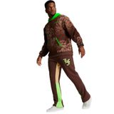 PUMA PUMA HOOPS x LAFRANCÉ Erkek Eşofman Altı (Chestnut Brown-Sand Dune-Green/XL)
