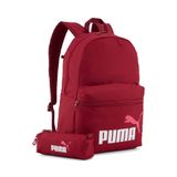PUMA PUMA PHASE Backpack Set Unisex Yetişkin Sırt Çantası Garnet Glow Tek Beden