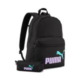 PUMA PUMA PHASE Backpack Set Unisex Yetişkin Sırt Çantası PUMA Black-Light Lavender Tek Beden