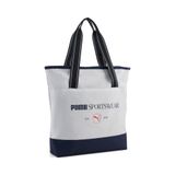 PUMA PUMA PHASE CLASS Tote Unisex Yetişkin Alışveriş Çantası Cool Light Gray-PUMA Navy Tek Beden