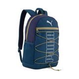 PUMA PUMA PLUS Backpack II Unisex Yetişkin Sırt Çantası Midnight Petrol-Chai Latte Tek Beden
