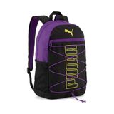 PUMA PUMA PLUS Backpack II Unisex Yetişkin Sırt Çantası PUMA Black-Ultra Violet Tek Beden