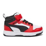 PUMA Puma Rebound V6 Mid AC+ PS-PUMA White-PUMA Black-For All Tim Günlük Spor Ayakkabısı