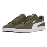 PUMA Puma Smash 3.0 Buck Unisex Yetişkin Spor Ayakkabı, Loden Green-PUMA White, 38