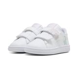PUMA Puma Smash 3.0 Dino V Inf Unisex Bebek Spor Ayakkabı PUMA White-Powder Pink 26