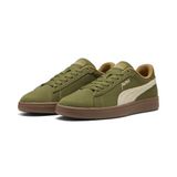 PUMA Puma Smash 3.0 Etiqueta Unisex Yetişkin Spor Ayakkabı, Olive Green-Toasted Almond, 37