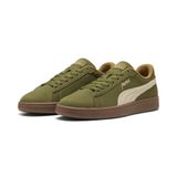 PUMA Puma Smash 3.0 Etiqueta Unisex Yetişkin Spor Ayakkabı, Olive Green-Toasted Almond, 43