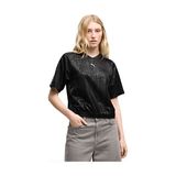 Puma Puma Sport Anımal Jersey Kadın Günlük Tişört 69400601 Siyah - XL