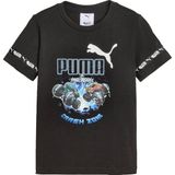 Puma Puma x Hot Wheels Tee Erkek Çocuk Siyah Tişört - 3 - 4 Yaş