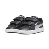 PUMA PumaSmash 3.0 Glit Glam V In Kız Bebek Spor Ayakkabı PUMA Black-PUMA Silver-White 22