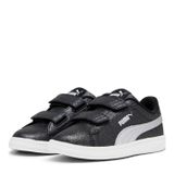 PUMA PumaSmash 3.0 Gliz Glam V PS Kız Çocuk Spor Ayakkabı PUMA Black-PUMA Silver-White 30