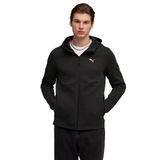 Puma Pumatech Full-Zip Erkek Siyah Günlük Stil Sweatshirt 69218501