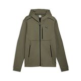 Puma Pumatech Full-Zip Hoodie Dk Erkek Günlük Ceket 63441581 Yeşil - S