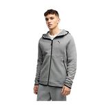 Puma Pumatech Full-Zıp Hoodıe Erkek Günlük Ceket 69395103 Gri - S