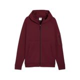 Puma PUMATECH FZ Hoodie Erkek Eşofman Üstü Ruby Shimmer M