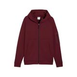 Puma PUMATECH FZ Hoodie Erkek Eşofman Üstü Ruby Shimmer M