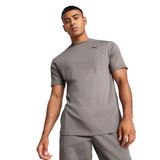PUMA PUMATECH Tee Erkek/Unisex Tişört, Cast Iron, M