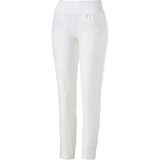 Puma Pwrshape Kadın Golf Pantolon Dar Paça Beyaz Renkli Nem Emici Kumaşla Rahatlık - 001-Beyaz