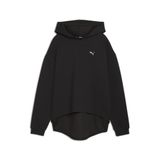 Puma Q4 Studio Textured Kapüşonlu Sweatshirt, M, 57-525756-1, Siyah, kadın