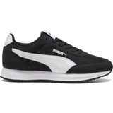 Puma R78 Lightwind Erkek Spor Ayakkabı Düz Taban Tekstil Malzeme ile Konforlu Tasarım - Siyah